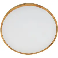 LINDBY Oras LED plafondventilator, wit, DC, stil, Ø 107 cm - , Oras, Wit, Woonkamer, Kunststof, Modern
