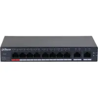 Dahua Technology DH-CS4010-8ET-110, Beheerd, L2, Fast Ethernet (10/100), Ondersteunt Power over Ethernet (PoE)