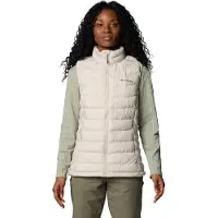 Columbia Powder Lite II Vest Dames Outdoorbodywarmer - Dark Stone