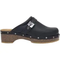 Scholl Klomp Women Pescura Clog 50 Cork Leather Black-Schoenmaat 41