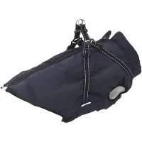vidaXL Hondenjas met harnas waterdicht reflecterend marineblauw L52