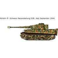 Wittmax Modelbouwpakket Vliegtuigen - 25755 Pz. Kpfw. VI Tiger I Ausf. E - Tank Plastic - 1:56 - Modelbouw