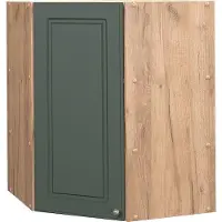 Vicco Fame-Line Hoek hangkast – 57 cm Groen-Goud Landhuis