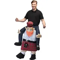 Boland - Kostuum Funny Schot (one size) - Volwassenen - - Schotland - Grappig en Fout