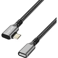 Logilink CUA0111 USB-kabel USB 3.2 Gen 2 (3.1 Gen 2) 1 m USB C Zwart, Grijs