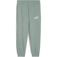 Puma ESS No. 1-logo fleece sweatpant voor Heren, Groen, Maat 2-3Y