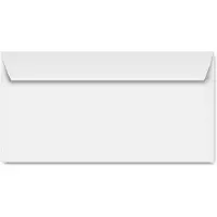 Clairalfa enveloppen DL 110x220mm wit venster rechts 35x100mm 250 stuks