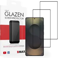 BMAX 2-pack Samsung Galaxy S25 Ultra Glazen Screenprotector - Full Cover