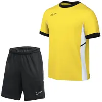 Nike Academy 25 Trainingsset Kids Geel Zwart Wit