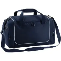 Quadra Sporttas/reistas Locker - 30 Liter - schouderband - 3 vakken - navy/grijs - 47 x 30 x 27 cm