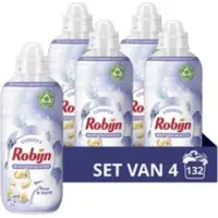 Robijn Collections Wasverzachter - Puur & Zacht - 4 x 33 wasbeurten