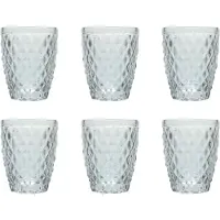 Medard de Noblat - Diamond - Glas 22 cl - Doorzichtig - 6 delig
