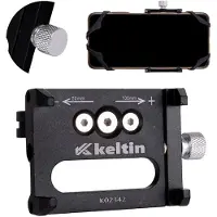 Keltin Aluminium fiets telefoonhouder - verstelbaar - stevig - extra bescherming