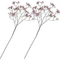 Chaks Kunstbloem Gipskruid - 2x - 60 cm - roze - tak - kunst bloem - Gypsophila