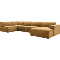 Profijt Meubel Hoekbank Romont bruin basic comfort | U-vorm | Stof