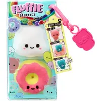 FLUFFIE STUFFIEZ Mini - Mix 2 - 7 cm - Oranje en roze - Plukknuffel