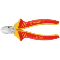 Würth - VDE-zijkniptang DIN ISO5749 IEC60900 - VDE-zijkniptang, DIN ISO 5749 IEC 60900