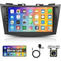 Universal Android autoradio 1 Din voor Suzuki Ertiga 2012-2017 Suzuki Swift 4 2011-2017 9 inch touchscreen autoradio met spiegellink Bluetooth FM/RDS Radio WiFi/USB/Dab+/OBD2 achteruitrijcamera