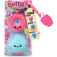 FLUFFIE STUFFIEZ Mini - Mix 9 - 7 cm - Wit en geel - Plukknuffel