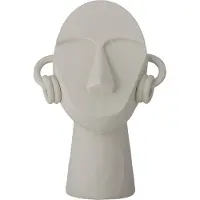 Bloomingville Luelle Deco, Wit, Polyresin