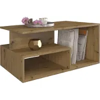 Top E Shop Topeshop PRIMA ARTISAN bijzettafel, salontafel, vrije vorm, 1 poot