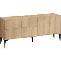 Skye Decor Buffet 6 deuren eiken decor saffier l180 cm laika