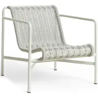 HAY Palissade Cord Low loungestoel Sky grey