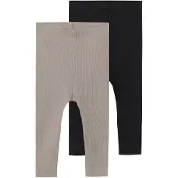 TWO SOON Leggings greige / zwart