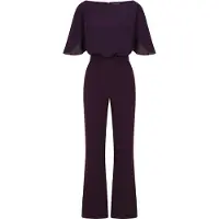 HotSquash Jumpsuit donkerlila