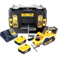DeWalt DCP 580 P2 accuschaver 18 V 82 mm + 2x accu 5,0 Ah + oplader + TSTAK