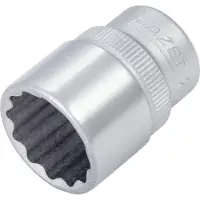 Hazet Dopsleutel 880Z-16 · 3/8 inch (10 mm) vierkant hol · Buitentwaalfkant tractieprofiel · SW 16 mm
