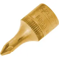 Hazet Dopsleutelbit 8507-PZ1 · 1/4 inch (6,3 mm) vierkant hol · Pozidriv-profiel PZ · SW PZ1