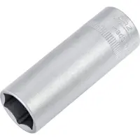 Hazet Dopsleutel 850LG-13 · 1/4 inch (6,3 mm) vierkant hol · Buiten-zeskant-tractieprofiel · SW 13 mm