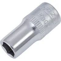 Hazet Dopsleutel 850A-1/4 · 1/4 inch (6,3 mm) vierkant hol · Buiten-zeskant-tractieprofiel · SW 1/4?