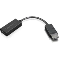 Lenovo A/V-kabel - 22,35 cm DisplayPort/HDMI - Voor audio/video-apparaat, Monitor, Projector, Laptop, Computer