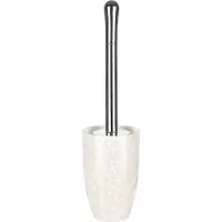 Spirella Wc-borstel Met Houder Darwin - Keramiek - Wit