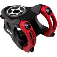 Spank Split Stuurpen Ø31,8mm, zwart/rood 38mm 2023 MTB stuurpennen