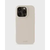 Holdit Silicone Case voor de Apple iPhone 16 Pro - Light Beige