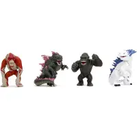 Jada Toys Godzilla Nano Metalfigs Diecast Mini Figuur 4-Pack Wave 1 4 cm Mini-Figuur