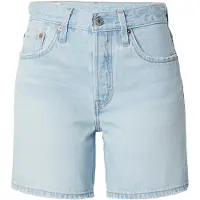 Levi's Jeans '501 Mid Thigh Short' lichtblauw