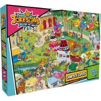 Gibsons Jokesaws - Campsite Capers Puzzel (1000 stukjes)