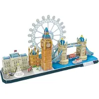 Kärkkäinen Fun - 3D-puzzel - City Line Londen - 107 stukjes