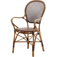 Sika-Design Rossini Fauteuil - Stoelen Rotan Cherry - 1007C