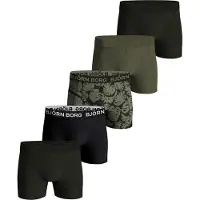 Björn Borg Boxershorts groen / zwart / wit