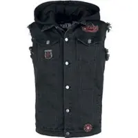 Five Finger Death Punch Bodywarmer - EMP Signature Collection - S tot M - voor Mannen - zwart | Maat M