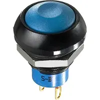 APEM IPR1SAD2 IP Series Drukschakelaar 12 V/DC 4 A 1x aan/uit Continu (Ø x h) 12 mm x 20 mm IP67 1 stuk(s)