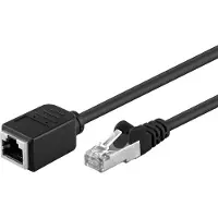 Goobay U/FTP Kabel - 3 meter - Zwart -