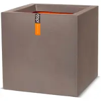 Capi Europe Bloempot Smooth Taupe 30 X 30 X 30 Cm
