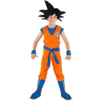 Chaks Kostuum Goku Saiyan Heren