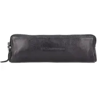 MicMacbags Leren Make Up / Pen Etui Porto Donker Navy
